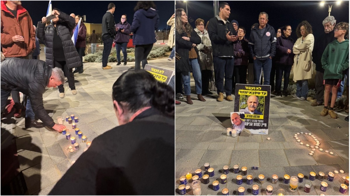 עומר מתייחדת עם זכרו של שלמה מנצור ז''ל שנרצח בשבי החמאס